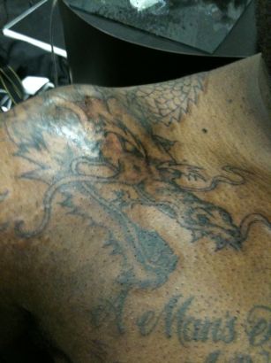 Japanese Dragon Image Tattoo